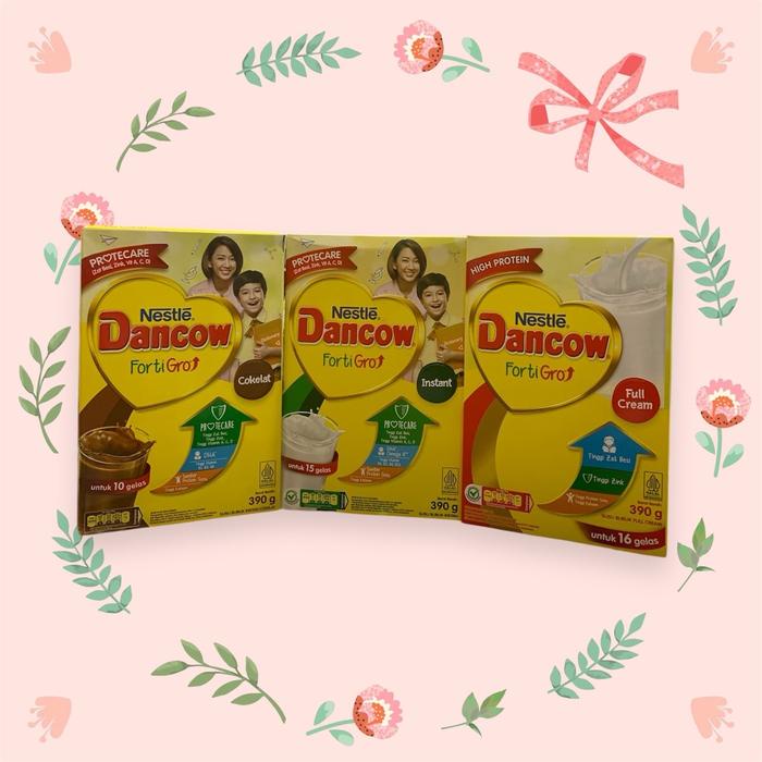 

terbaru !!! dancow fortigro 390gr instant coklat fullcream ready