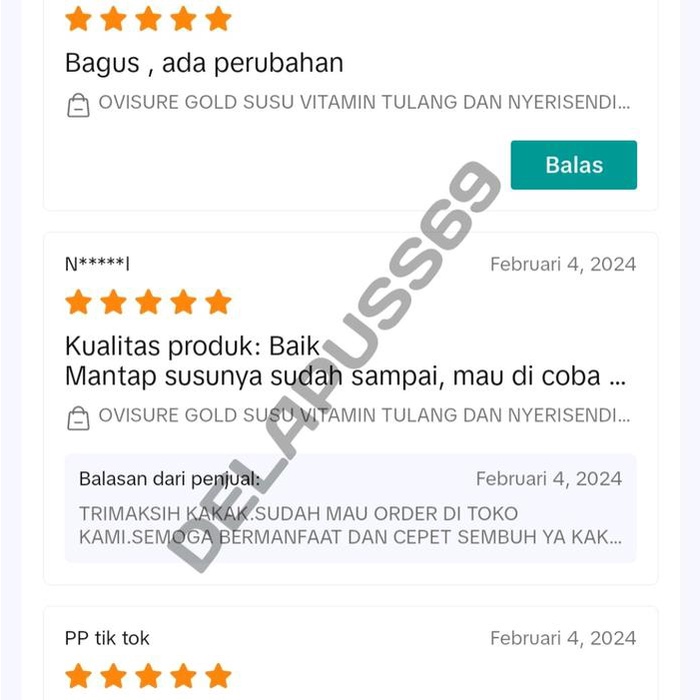 

terbaru !!! ovisure gold susu untuk memulihkan tulang dan nyeri sendi ensure ready