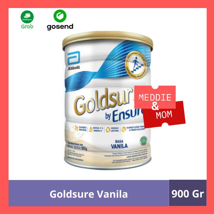 

terbaru !!! goldsure by ensure vanila 800 gr ready