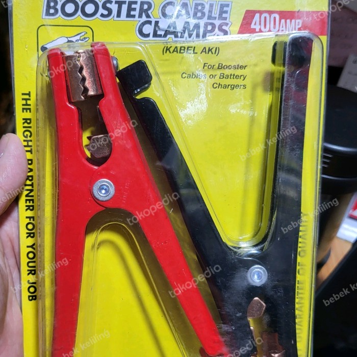 TERLARIS sellery booster cable clamp / jepitan aki / jepitan accu