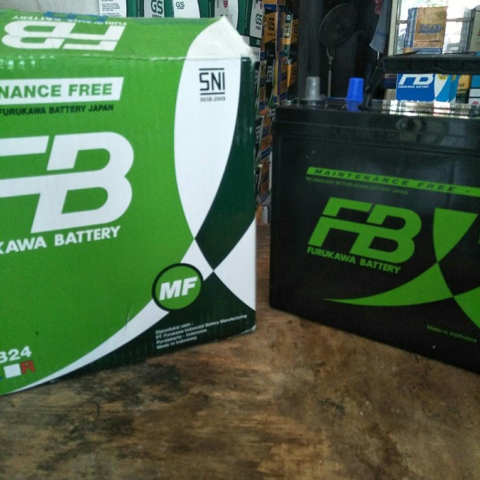 aki/accu kering mobil tipe ns60L furukawa battery mf