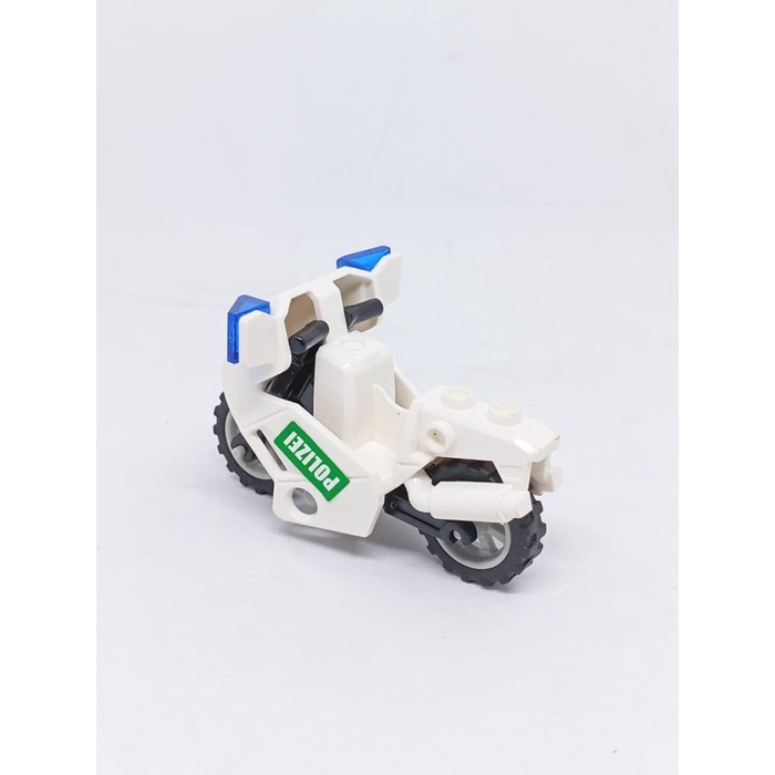 Lego Part Motorcycle Police Motor Patroli Sepeda Motor Polisi