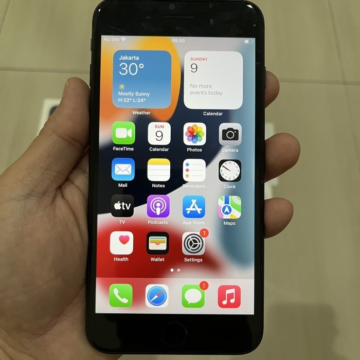 Iphone 7 Plus 128Gb 128 Gb Erajaya Black Apple Hp Smartphone
