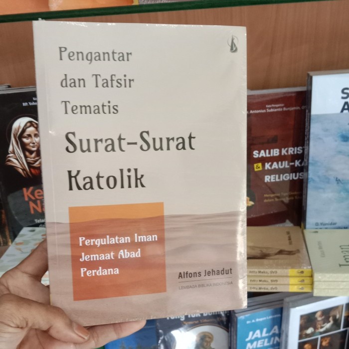 

Ready Buku Pengantar Dan Tafsir Tematis Surat - Surat Katolik