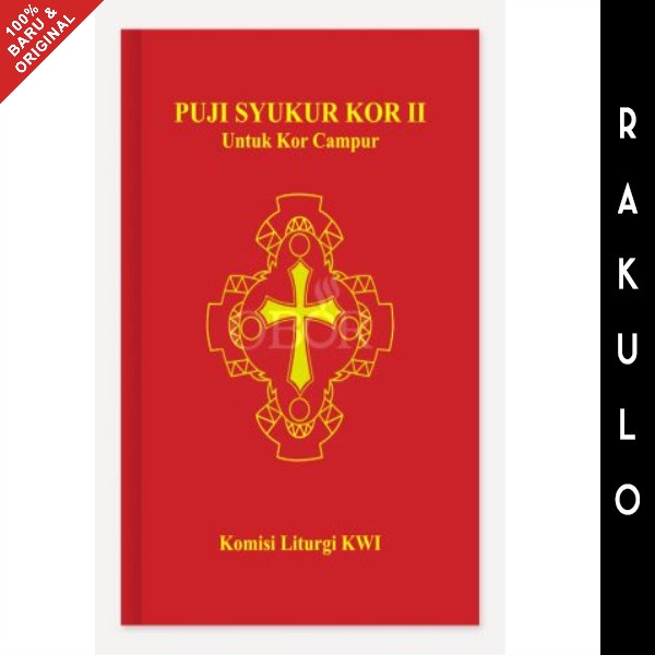 

Ready Buku Puji Syukur Kor Ii - Komisi Liturgi Kwi