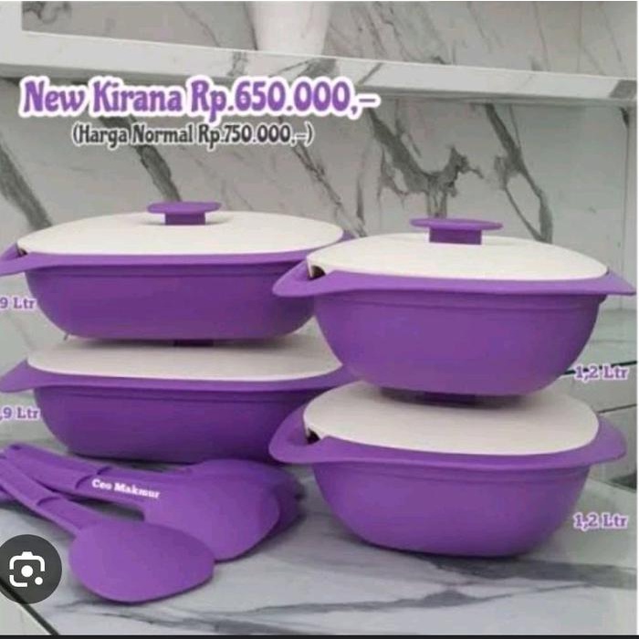 MOORLIFE WADAH SAJI PRASMANAN ISI 4PCS PLUS CENTONG / PRASMANAN