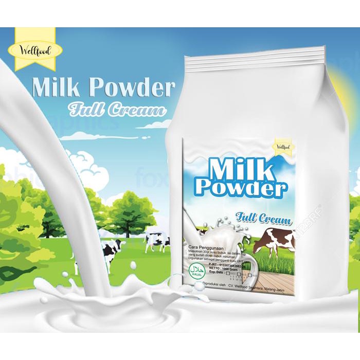SUSU BUBUK FULL CREAM 1 KG - PENGGANTI UHT TERLARIS