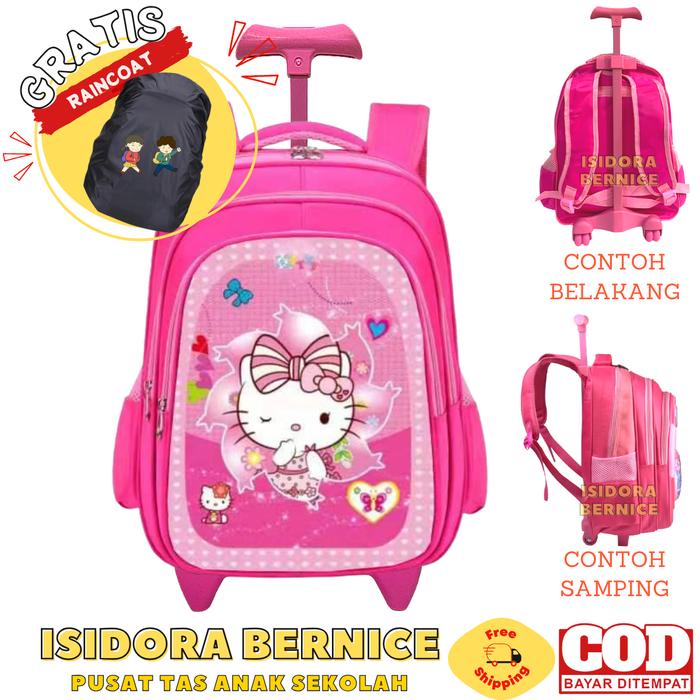Tas Koper Anak Sekolah Perempuan Sekolah SD Hologram