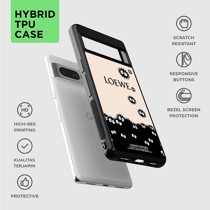 Softcase Hardcase Casing Custom Google Pixel 9 8 8A 7 7A 6 6A 5 5A 4 4A 3 3A 2 Pro XL Fold Loewe Tot