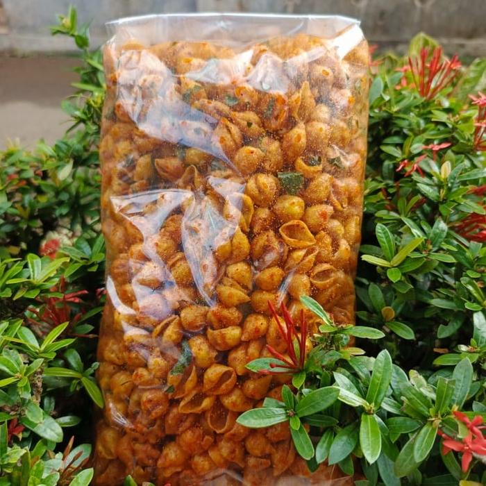 

Makaroni Kerang Goreng Cikruh Pedas Ternampol 1 Kg - Snacks Makanan Ringan - Food
