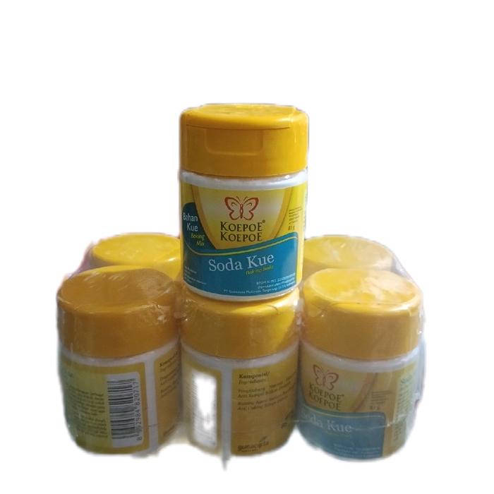 

6 Pak Soda kue koepoe koepoe/ pengembang kue/ Powder Bubuk Bahan