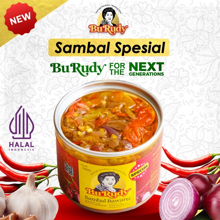 

Sale! New Sambel Bawang Bu Rudy Khas Jawa Timur