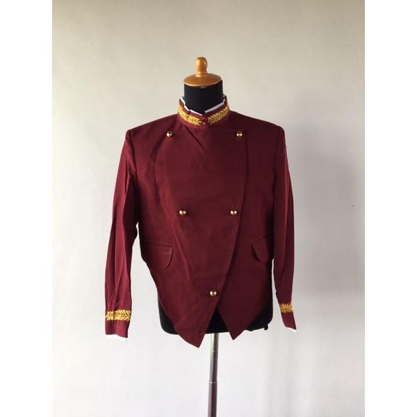 TERJAMIN beskap solo marun baju pengantin pria adat jawa solo wana merah maron beskap pengantin