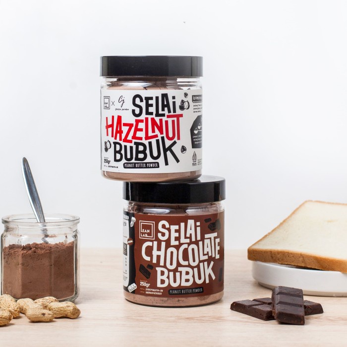 

Lean Lab Starter Pack Selai Hazelnut (250gr x2)