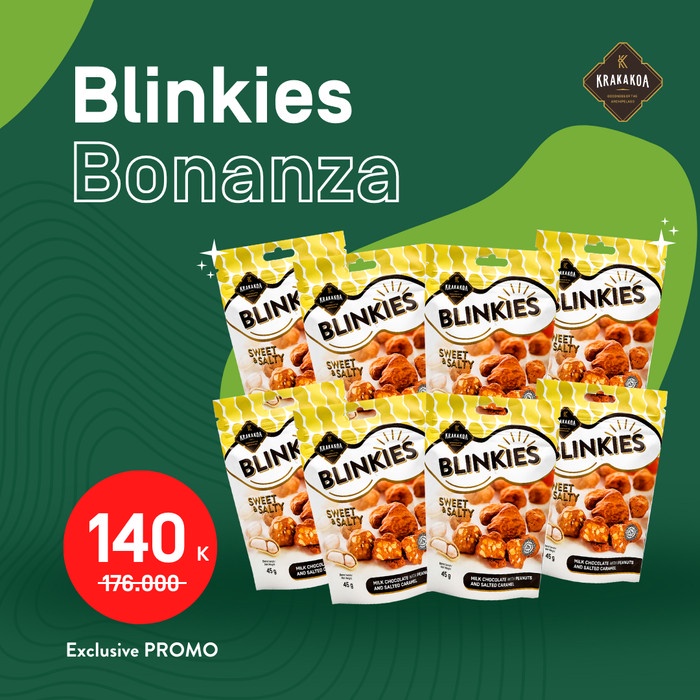 

Krakakoa - Coklat Kacang - Blinkies Bonanza