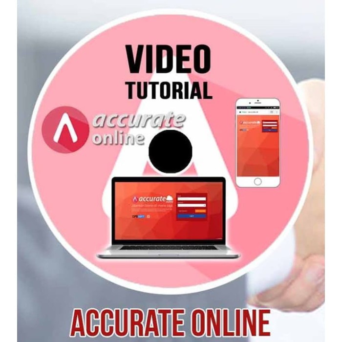 TERBARU Video Tutorial Accurate Online - DVD