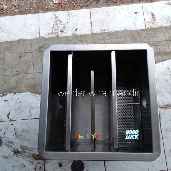 

greastrap stainless perangkap lemak 303025 cm