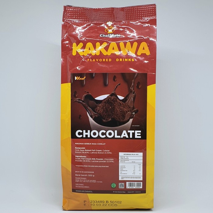 

CHEFMATE KAKAWA CHOCO DRINK 500 GR
