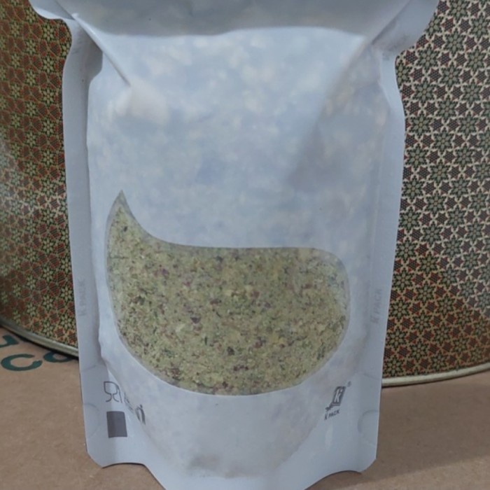 

pistachio crumble pecahan