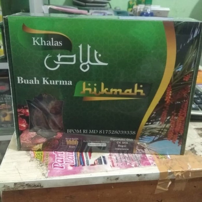

KURMA KHOLAS 1KG HIKMAH harga murah