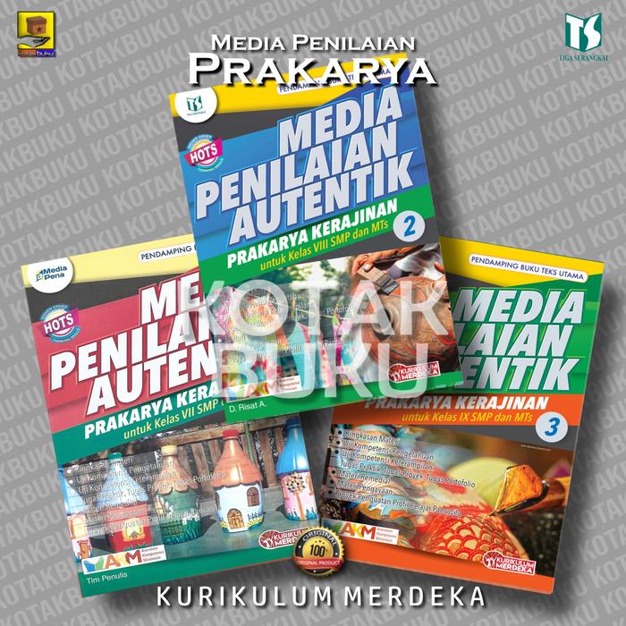 

SALE !!! MEDIA PENILAIAN AUTENTIK PRAKARYA KELAS 7 8 9 SMP / PRAKARYA SMP / KURIKULUM MERDEKA SMP