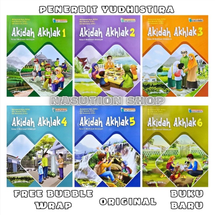 

SALE !!! BUKU AKIDAH AKHLAK KELAS 1 2 3 4 5 6 MI YUDHISTIRA KURIKULUM MERDEKA KM MADRASAH IBTIDAIYAH