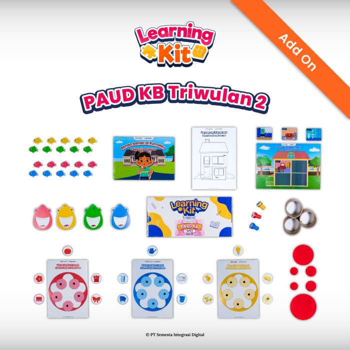 

SALE !!! LEARNING KIT ADD ON PAUD KB TA 2024/2025 READYY