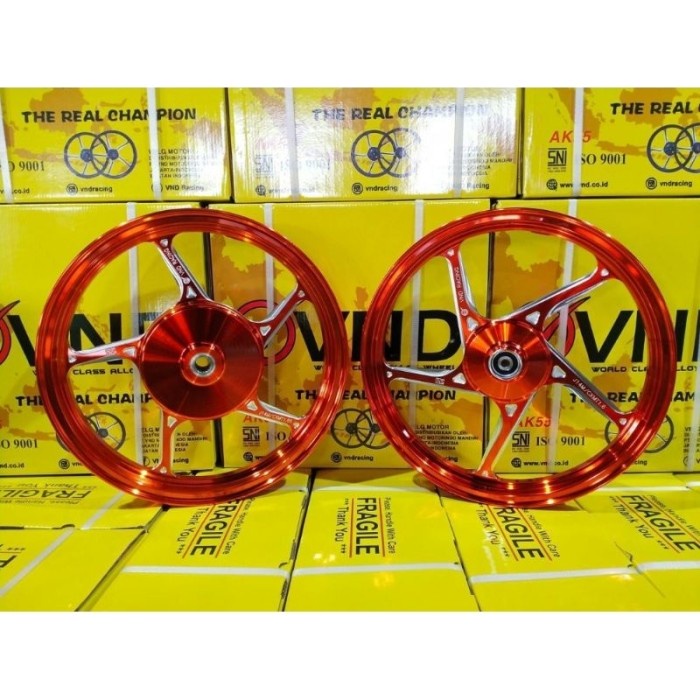 Paling Murah Velg Vnd Racing Ak 55 Ring 14 Mio Spory Soul Fino M3 Xeon Rc Mio Lama