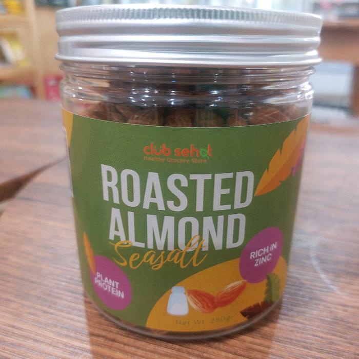 

SALE !!! ROASTED ALMOND SEASALT 250G ORGANIC SUGAR FREE READYY