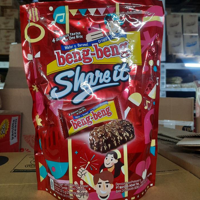 

SALE !!! BENG BENG SHARE IT 1 PAX ISI 25 PCS - CEMILAN COKLAT READYY