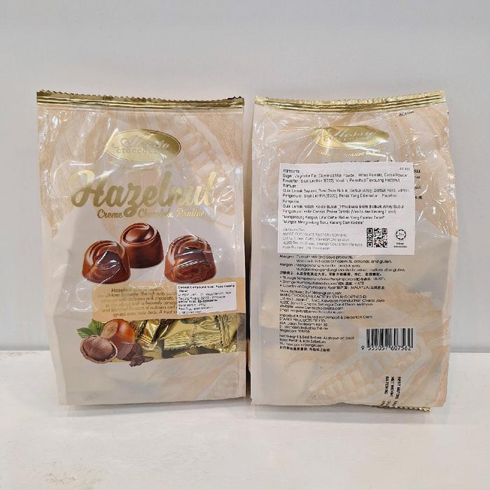 

SALE !!! COKLAT HUZELNUT ALESSIO CIOCCOLATO HUZELNUT CREME CHOCOLATE PRALINE 250GR COKLAT ARAB