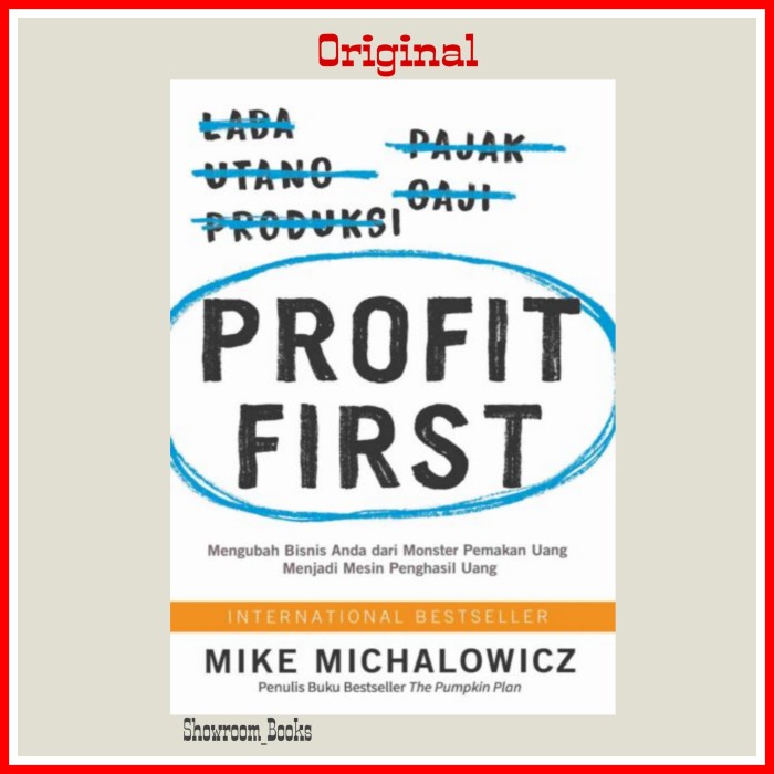 

SALE !!! BUKU PROFIT FIRST BY MIKE MICHALOWICZ READYY