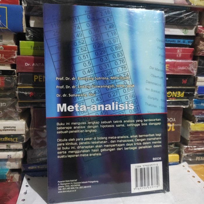 

SALE !!! META ANALISIS, DENGAN PIRANTI LUNAK PROGRAM STATA READYY