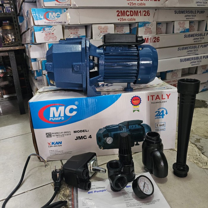 Pompa Air Nasional Mcpump DP 370 A jetpump tanpa tabung