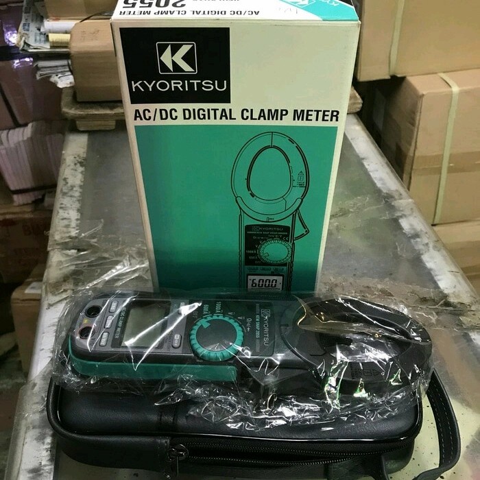 Kyoritsu 2055 Digital Clamp Meter Tang Ampere Ac/Dc 1000A Kyoritsu2055