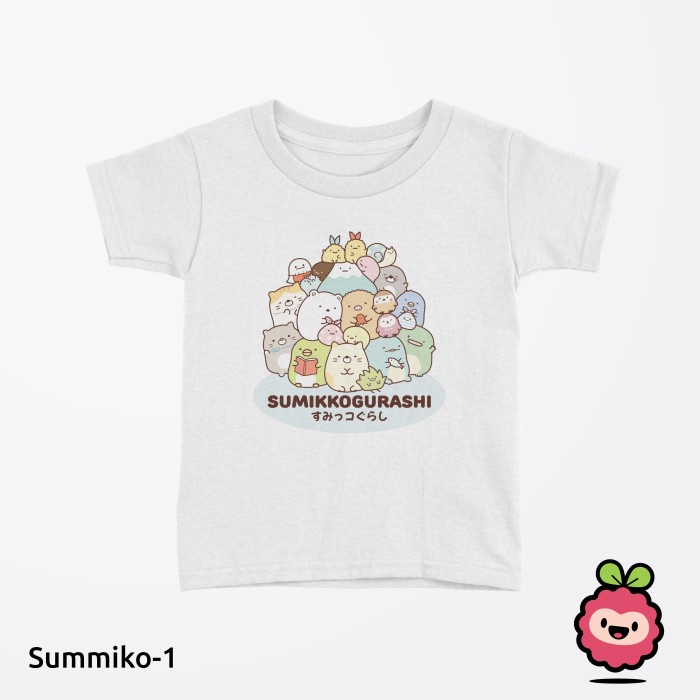 KAOS / BAJU ANAK SUMIKKO GURASHI FREE NAMA