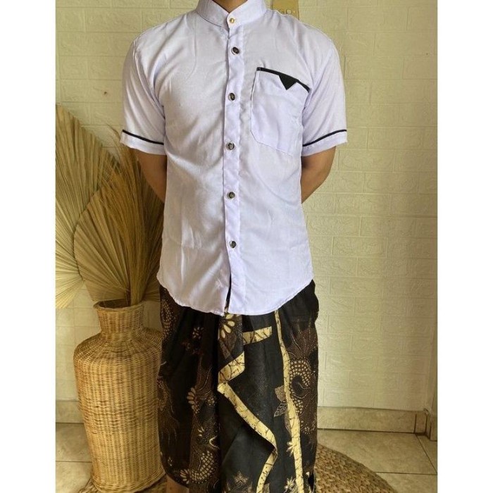 TERBARU Baju Yoko Pria Dewasa Adat Bali / Baju Pria Putih