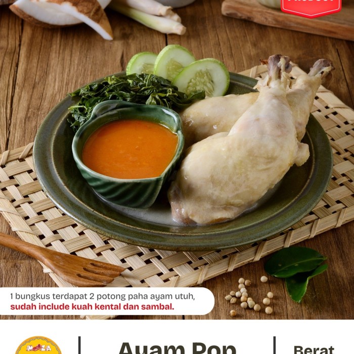 

SALE TERBARU AYAM POP 500GR BY MOZA KITCHEN READYY