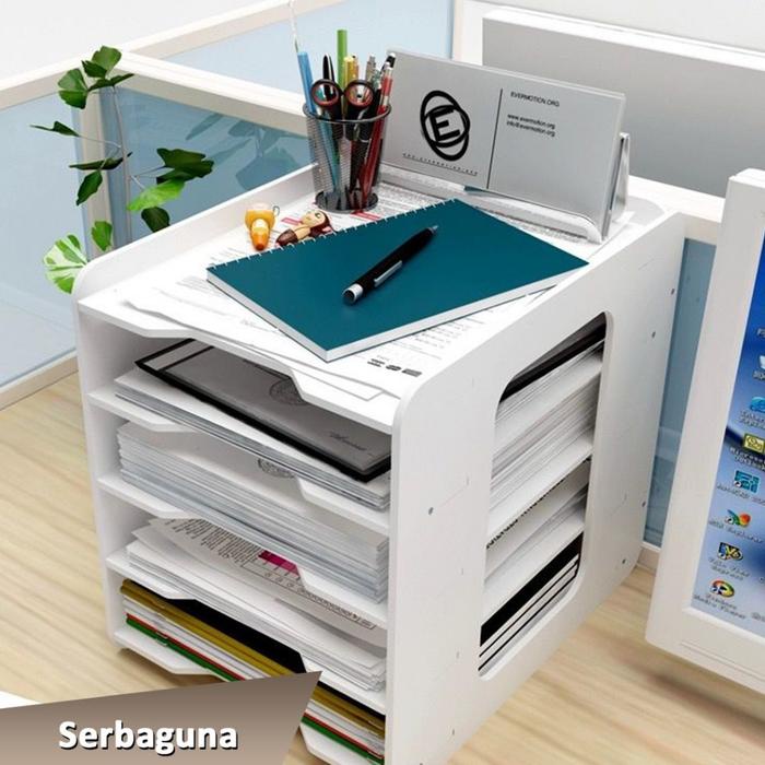 

SALE TERHOTT DHWE RAK FILE ORGANIZER PENYIMPANAN KERTAS HVS SURAT DOKUMEN SERBAGUNA READYY