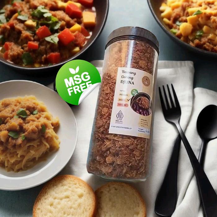 

SALE !!! BAWANG GORENG ASLI BREBES SUPER 450GR TANPA MSG,TANPA CAMPURAN UBI REMPAH MASAKAN SPICES