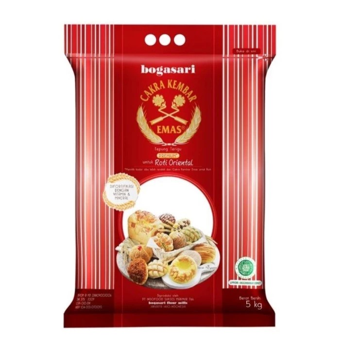 

SALE !!! TERIGU CAKRA KEMBAR ROTI ORIENTAL READYY