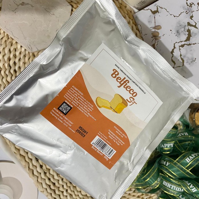 

SALE !!! BELFIECO ST PENGEMULSI ROTI BREAD SOFTENER AND CONDITIONER 500 GR READYY