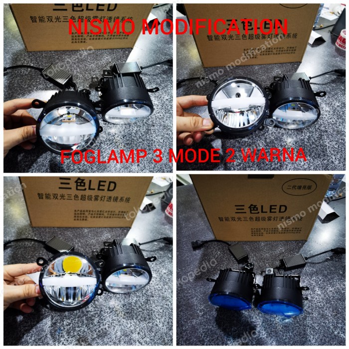 Foglamp Led 3 Warna Xpander Foglamp Led Xpander Fog Lamp Xpander