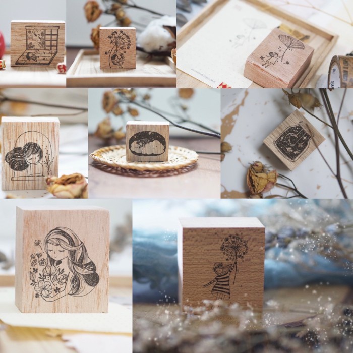 

(1) Black Milk Project Rubber Stamp Collection