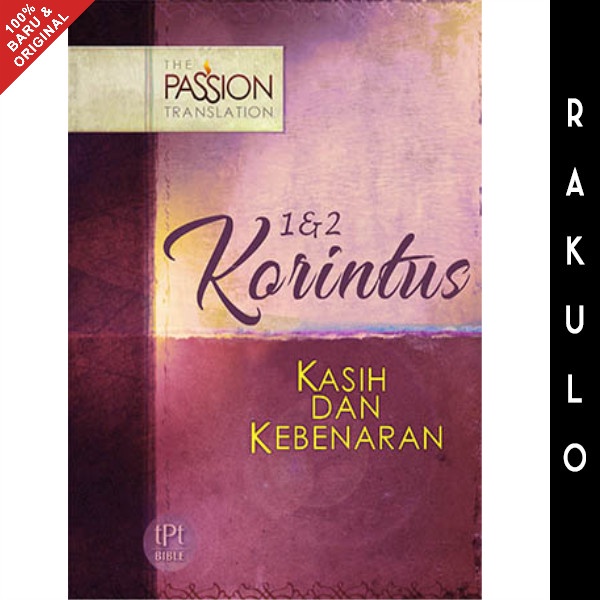 

Alkitab The Passion Translation Buku 1 & 2 Korintus Brian Simmons