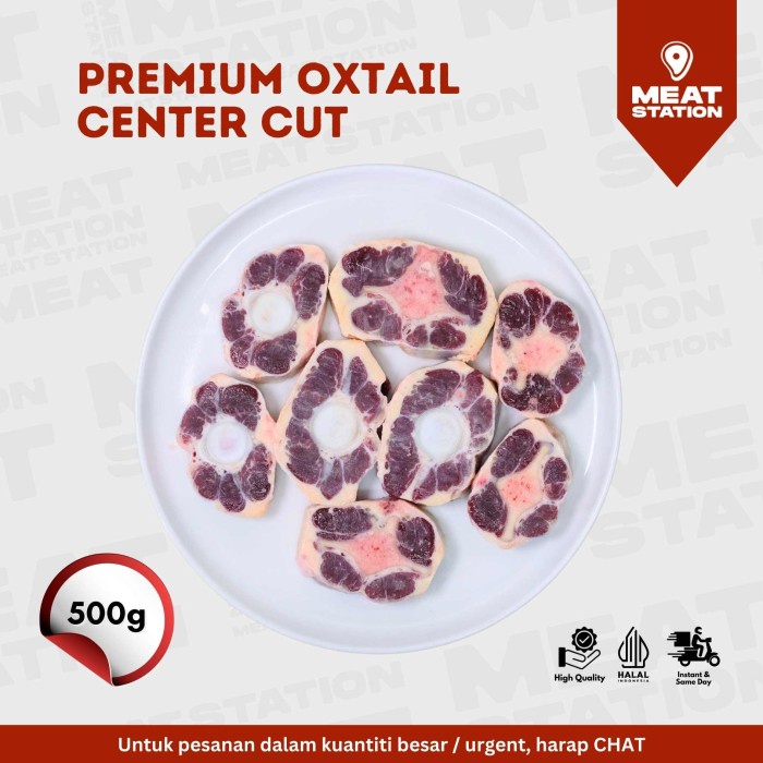 

SALE PROMO PREMIUM OXTAIL CENTER CUT / BUNTUT SAPI CUT / CUT OXTAIL BEEF / BEEF IMPORT READYY