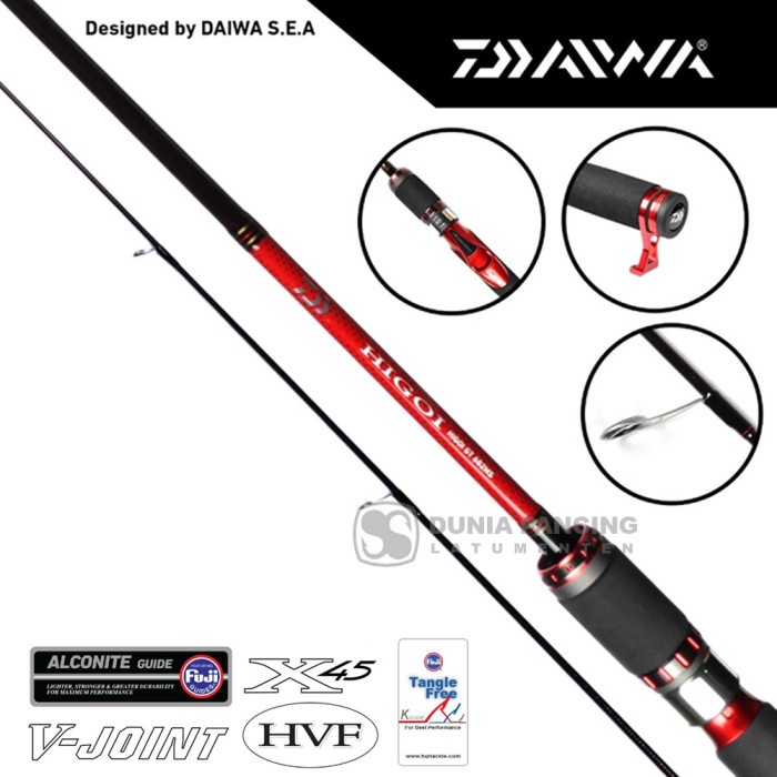 Joran Spinning DAIWA HIGOI GT