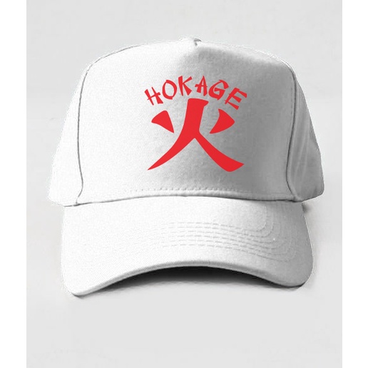 Topi Baseball Anime Naruto Hokage Logo