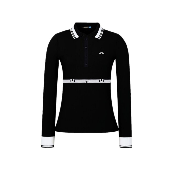Baju Golf Wanita Tangan panjang iconstrip Polo golf women longsleeve