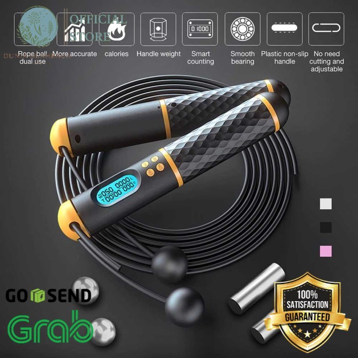 Tali Skipping Premium Dengan Led Skipping Rope With Led Original Do